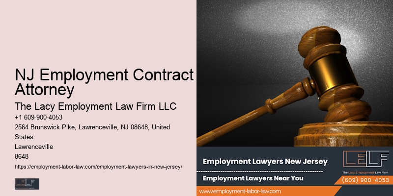 NJ Employment Contract Attorney Wage and Hour Lawyer