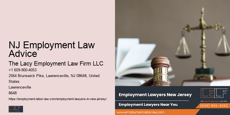 Employment Lawyer NJ Employment Law Advice PA