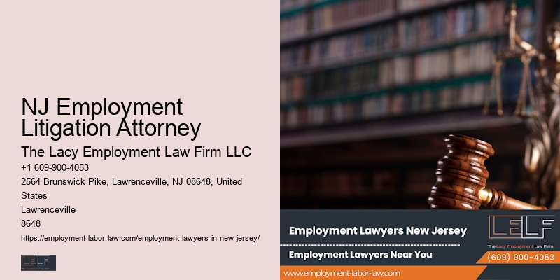 NJ Employment Litigation Attorney Job Rights Lawyer