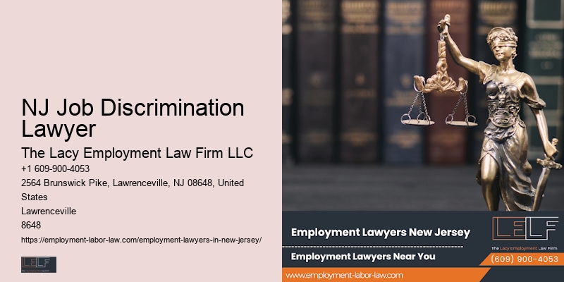 NJ Job Discrimination Lawyer Employment Law Specialist Attorney
