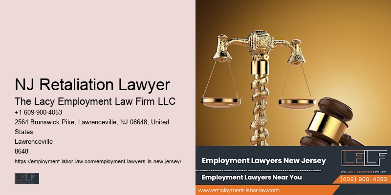 NJ Retaliation Lawyer Employment Contracts Specialist