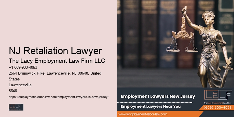 NJ Retaliation Lawyer Workplace Legal Support