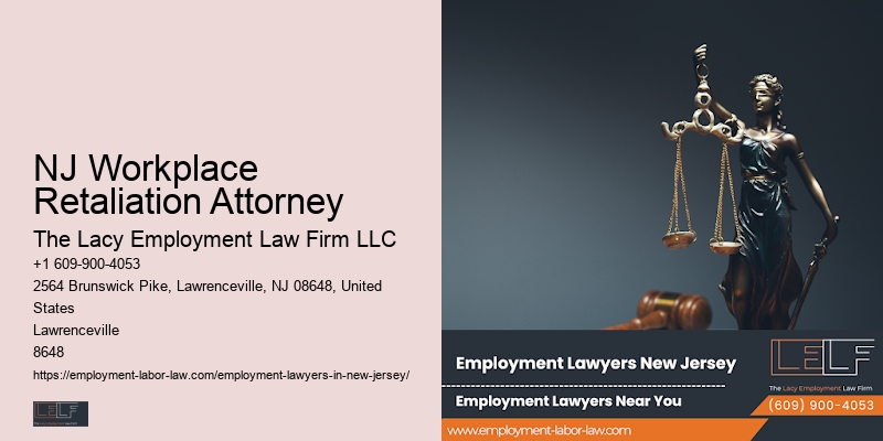 Employment Lawyer NJ Workplace Retaliation Attorney PA