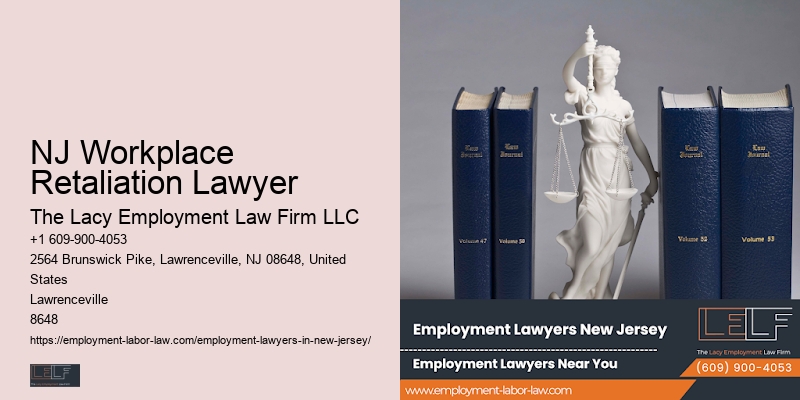 NJ Workplace Retaliation Lawyer Work Contract Dispute Lawyer