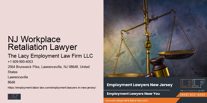 NJ Workplace Retaliation Lawyer Employment Law Litigation