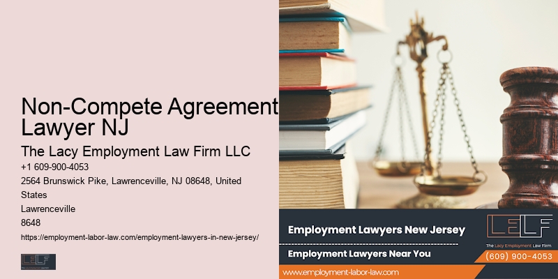 Employment Lawsuit Lawyer Non-Compete Agreement Lawyer NJ