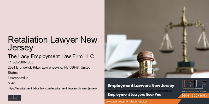 Lawyer for Workplace Issues Retaliation Lawyer New Jersey