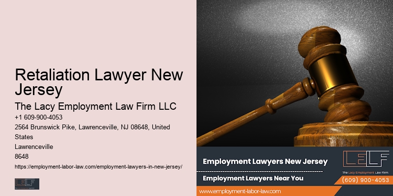 Expert Workplace Harassment Attorney Retaliation Lawyer New Jersey
