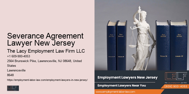 Severance Agreement Lawyer New Jersey Union Representation Attorney