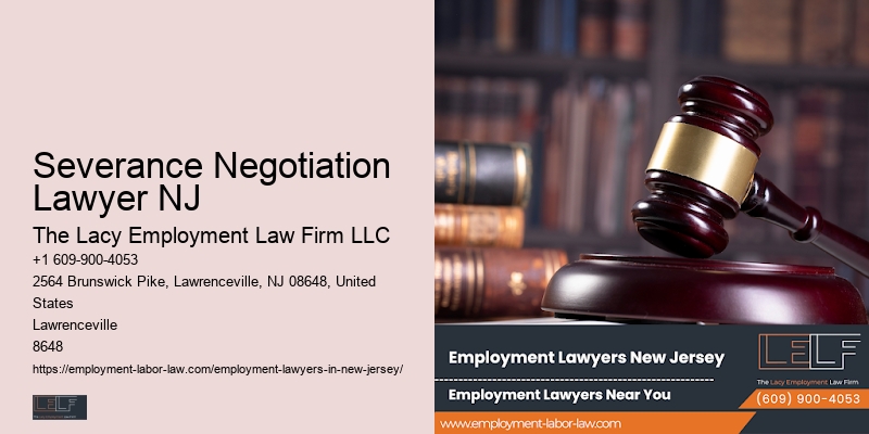 Severance Negotiation Lawyer NJ Harassment Attorney