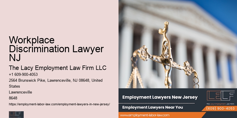 Workplace Confidentiality Attorney Workplace Discrimination Lawyer NJ