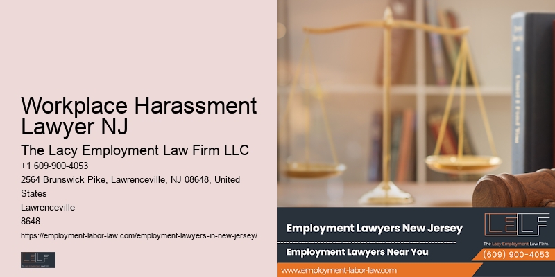 Workplace Harassment Lawyer NJ Employment Law Firm Near Me