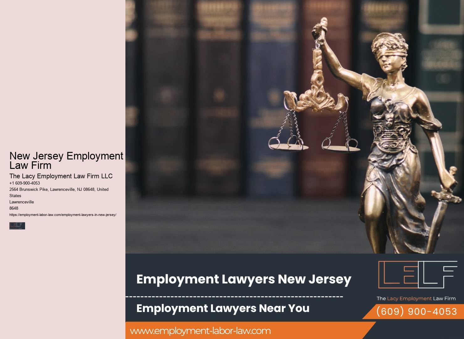 New Jersey Employment Law Firm Workplace Attorney