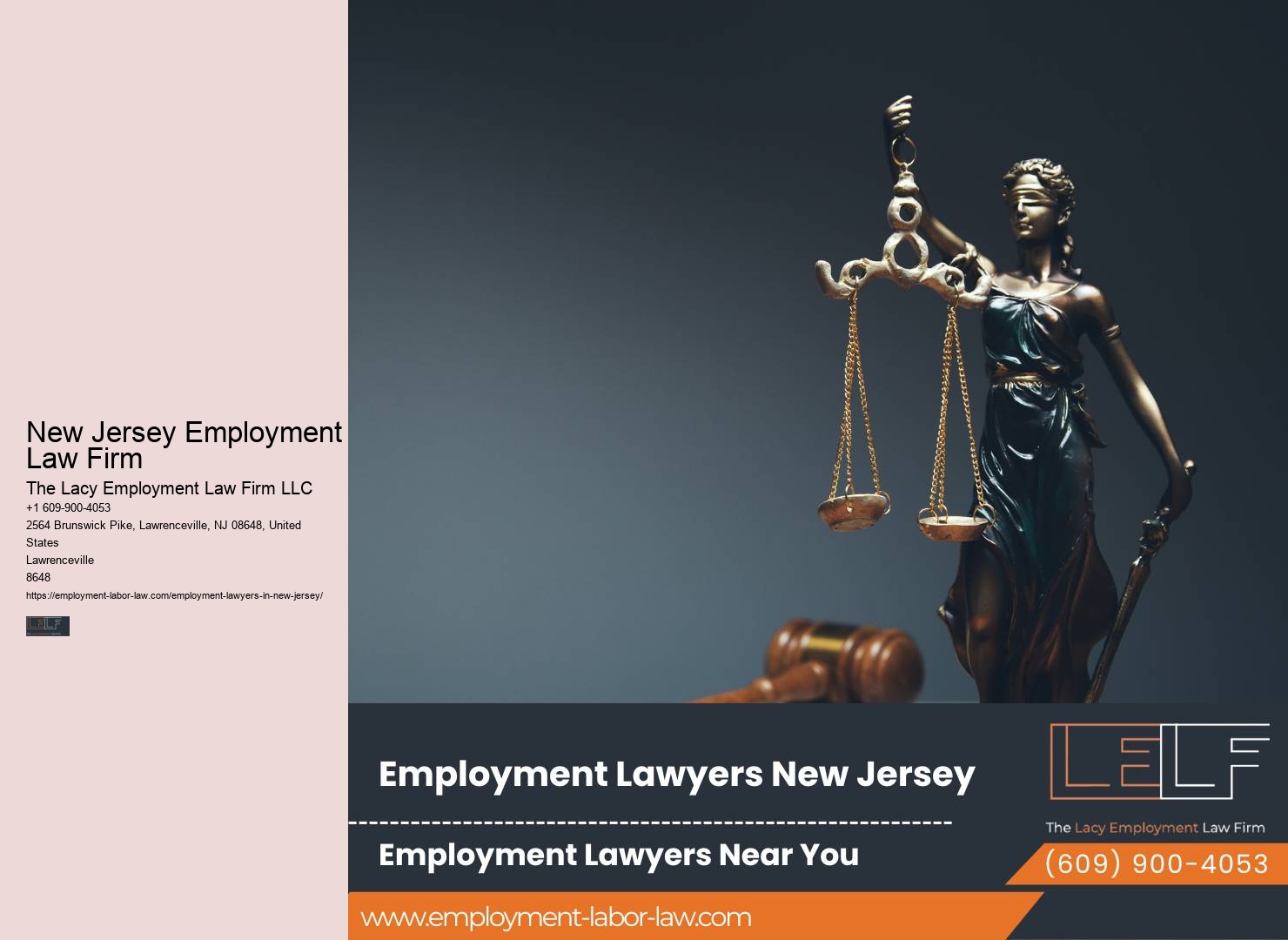 New Jersey Employment Law Firm Employee Law Advocate