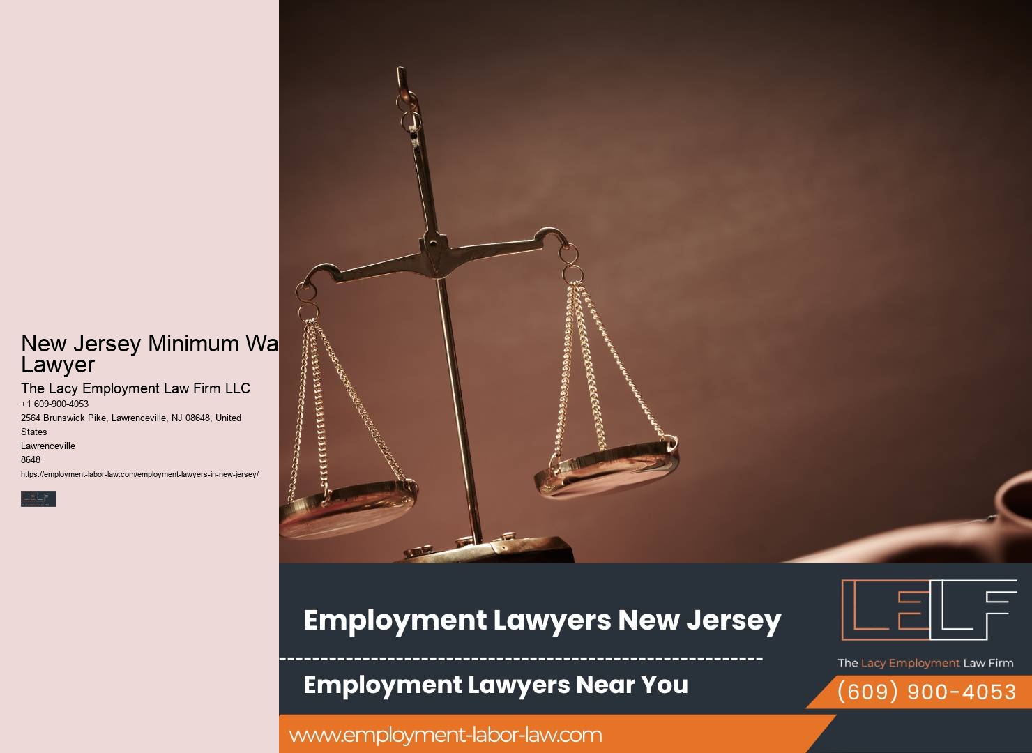 NJ Workplace Lawyer