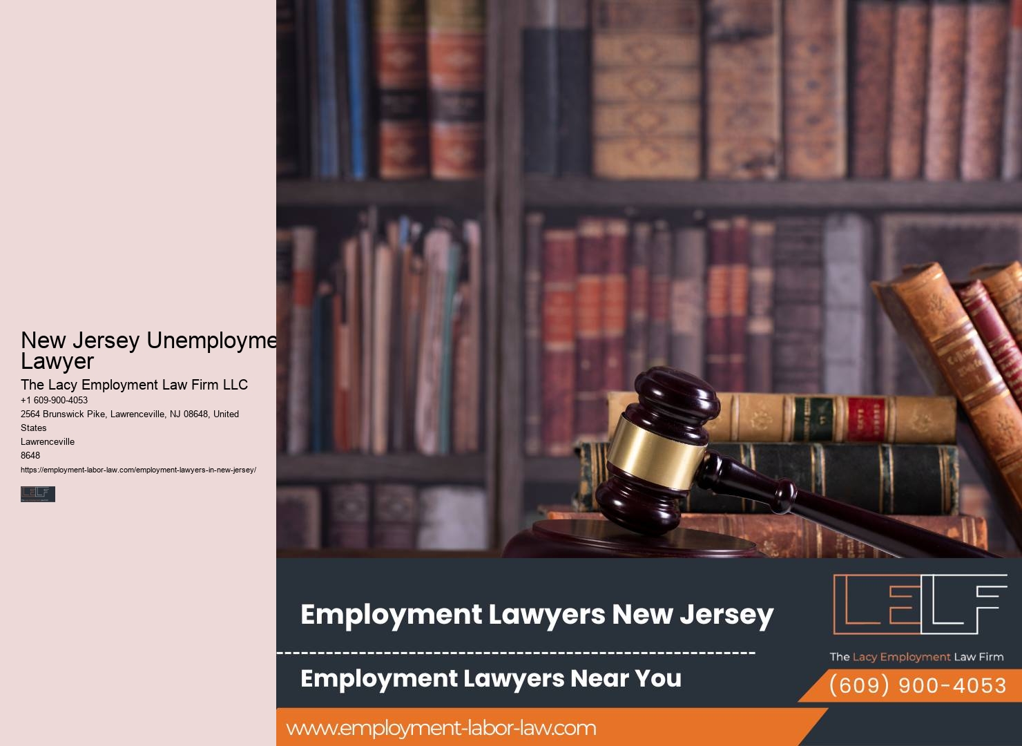 New Jersey Unemployment Lawyer Employment Discrimination Attorney