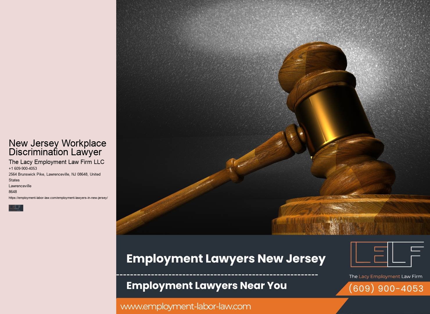 NJ Employment Attorney Consultation