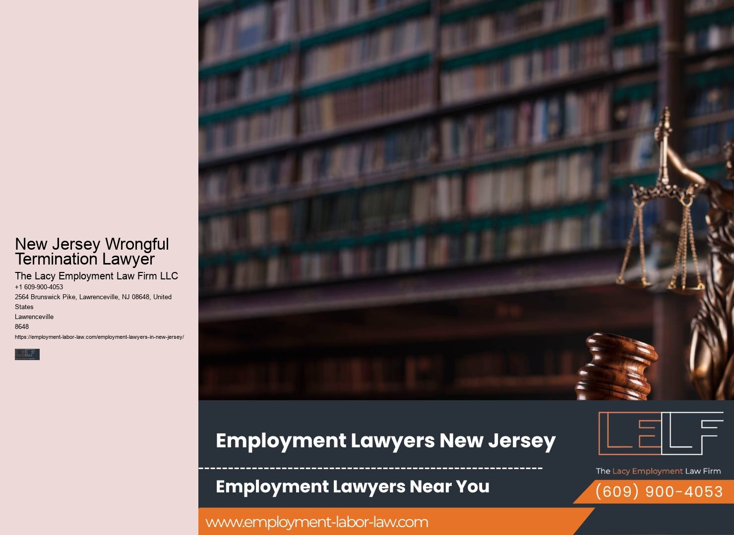 NJ Employee Law Services