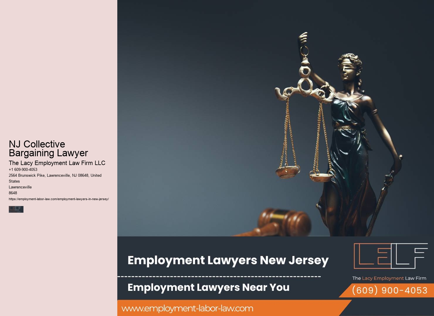 NJ Collective Bargaining Lawyer Severance Agreement Lawyer