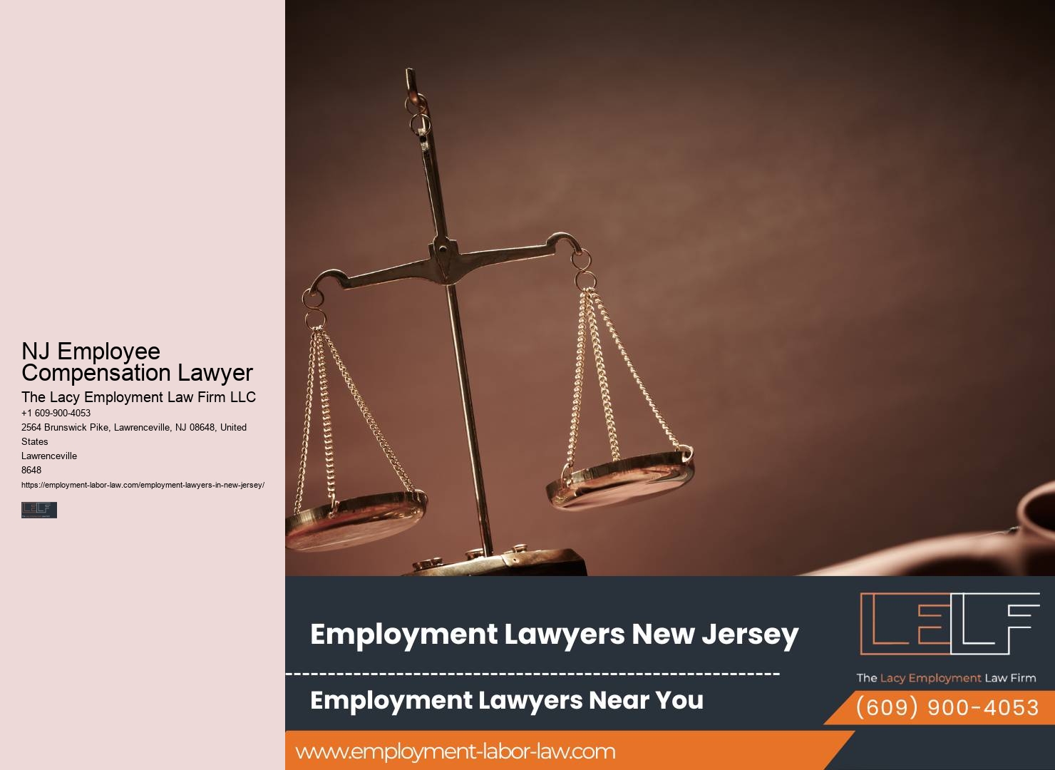 NJ Employee Compensation Lawyer Fair Employment Attorney