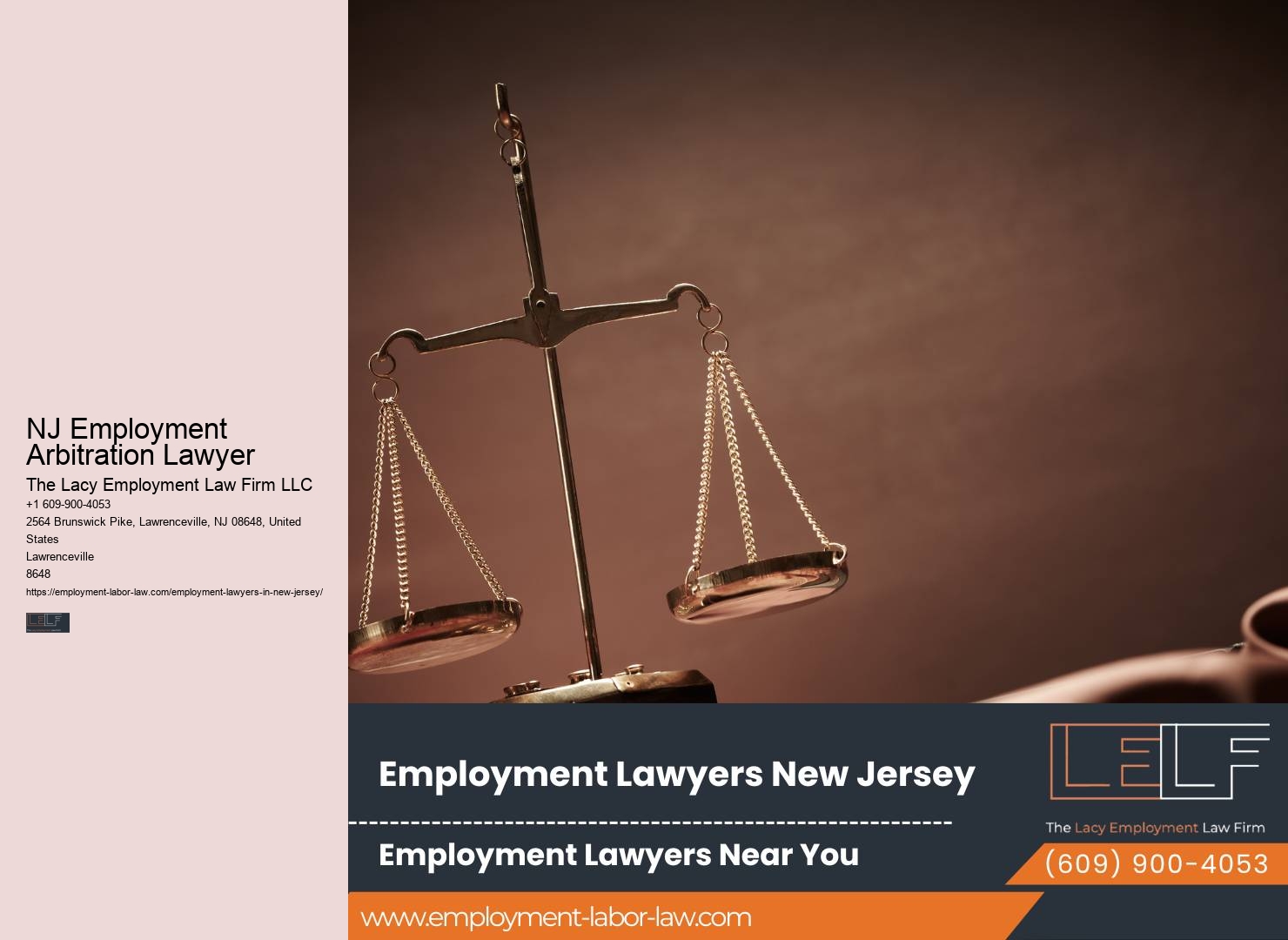 NJ Employment Law Case Evaluation