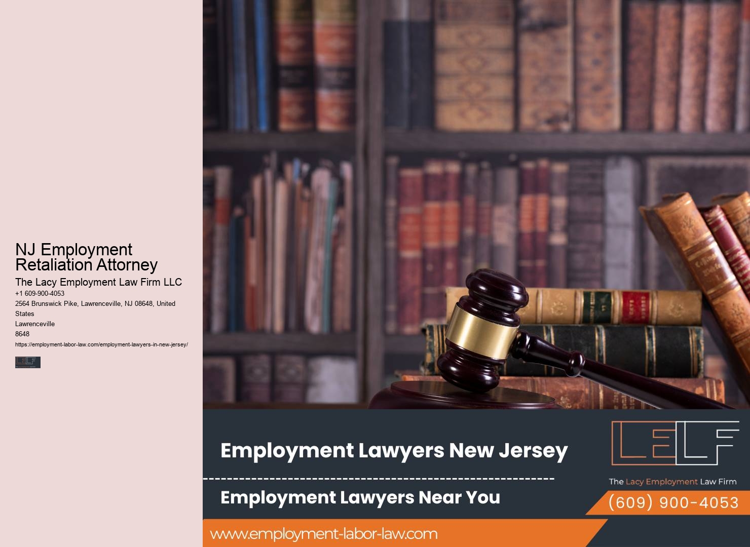 NJ Employment Retaliation Attorney Retaliation Lawyer