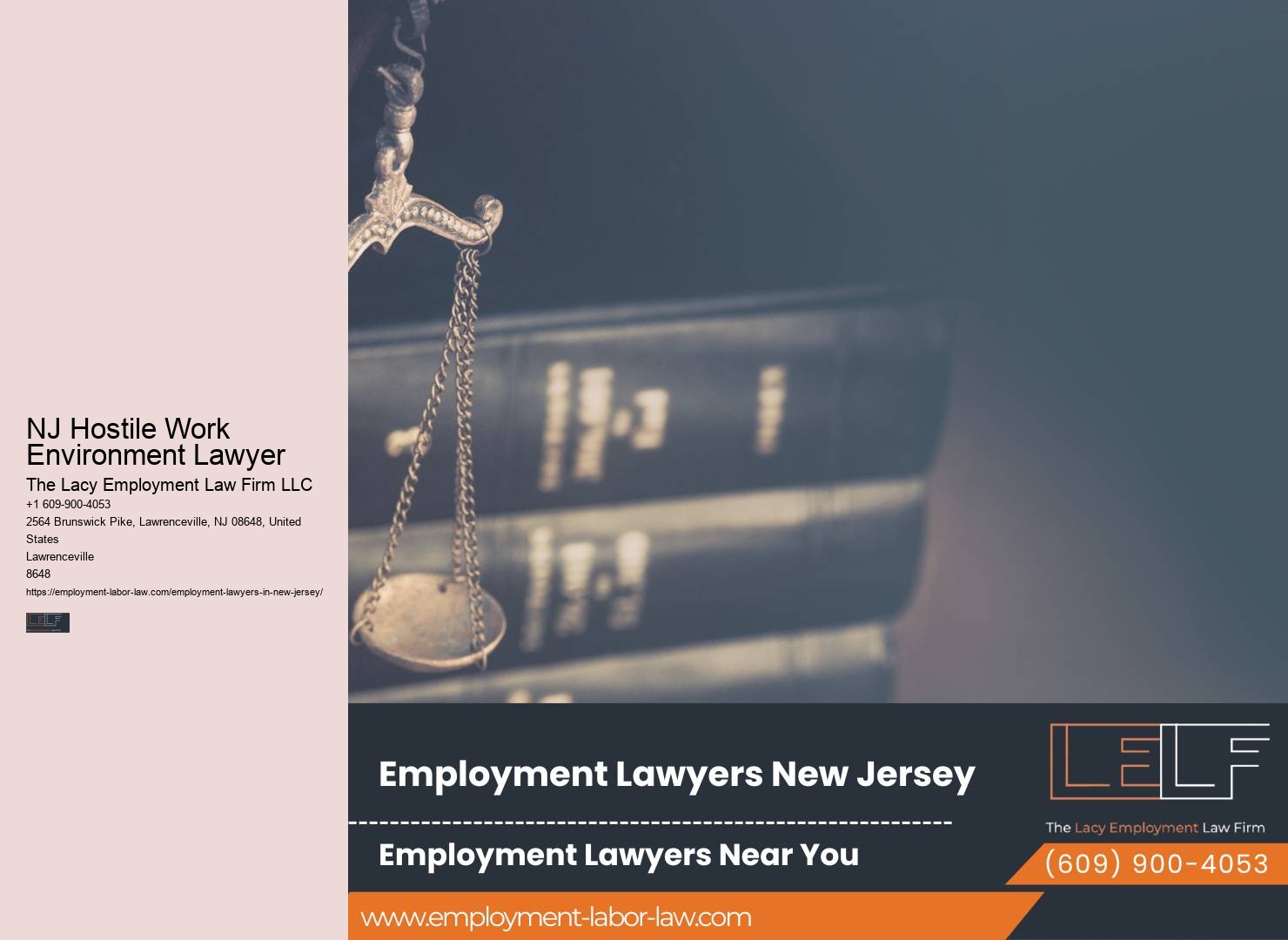 NJ Termination Dispute Lawyer