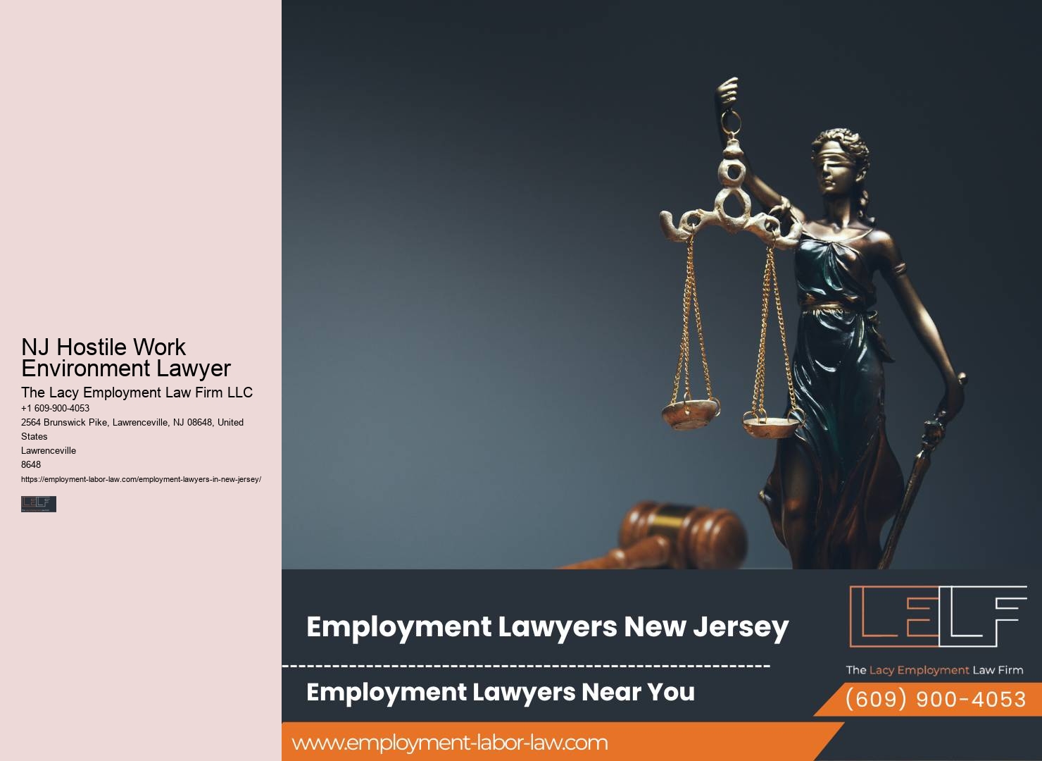 NJ Hostile Work Environment Lawyer Workplace Rights Attorney