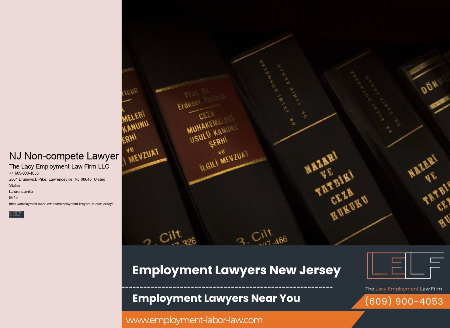 NJ Employment Litigation Lawyer