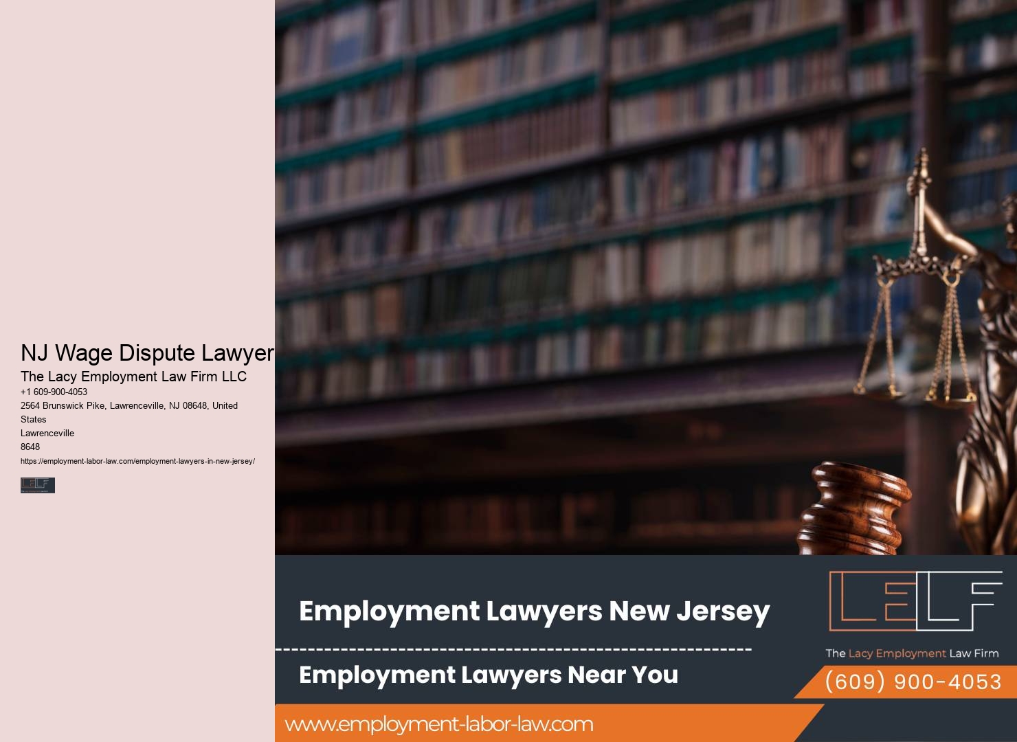 NJ Employment Law Advisor