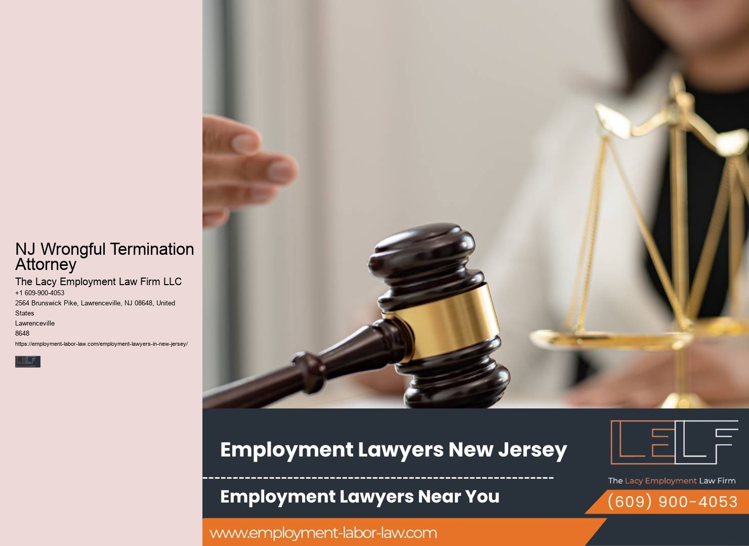 NJ Employee Law Attorney