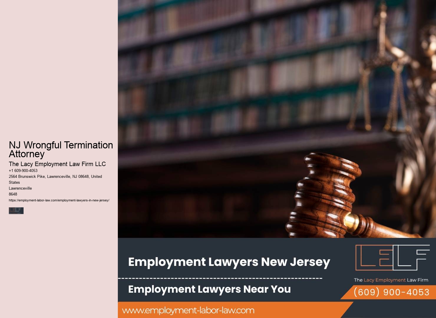NJ Job Discrimination Counsel