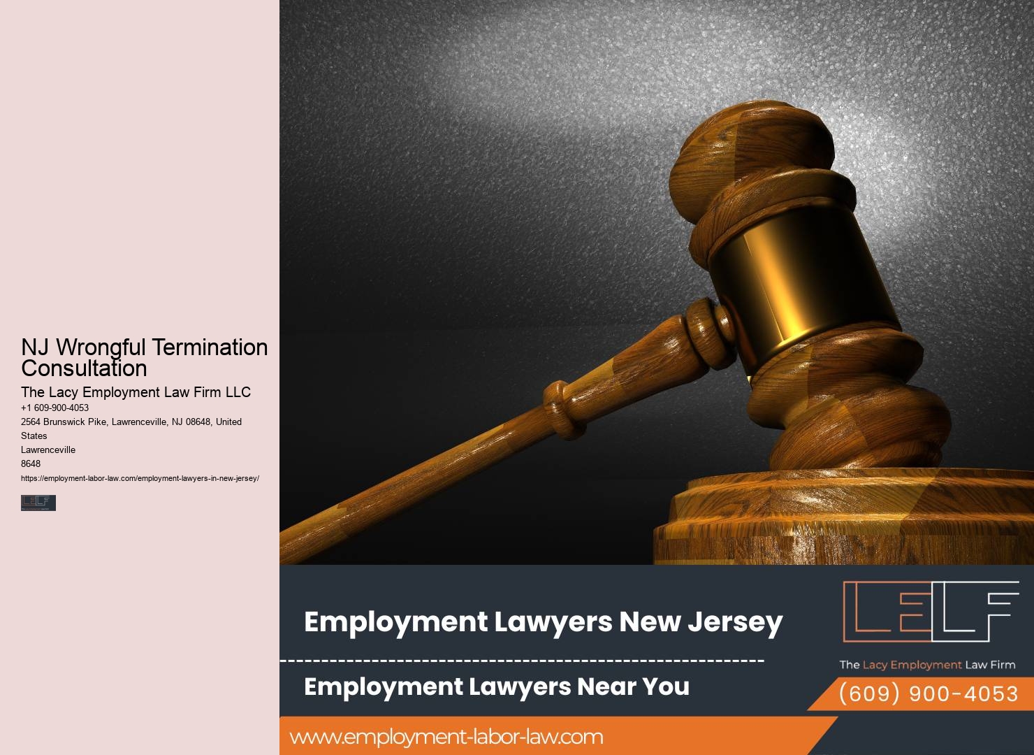 NJ Workplace Legal Counsel