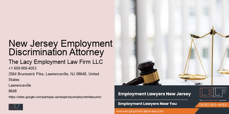 Employment law firm New Jersey Employment Discrimination Attorney top rated