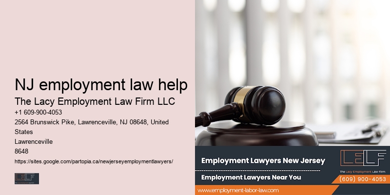 NJ employment law help