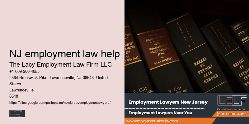 NJ employment law help employment lawyer fees explained