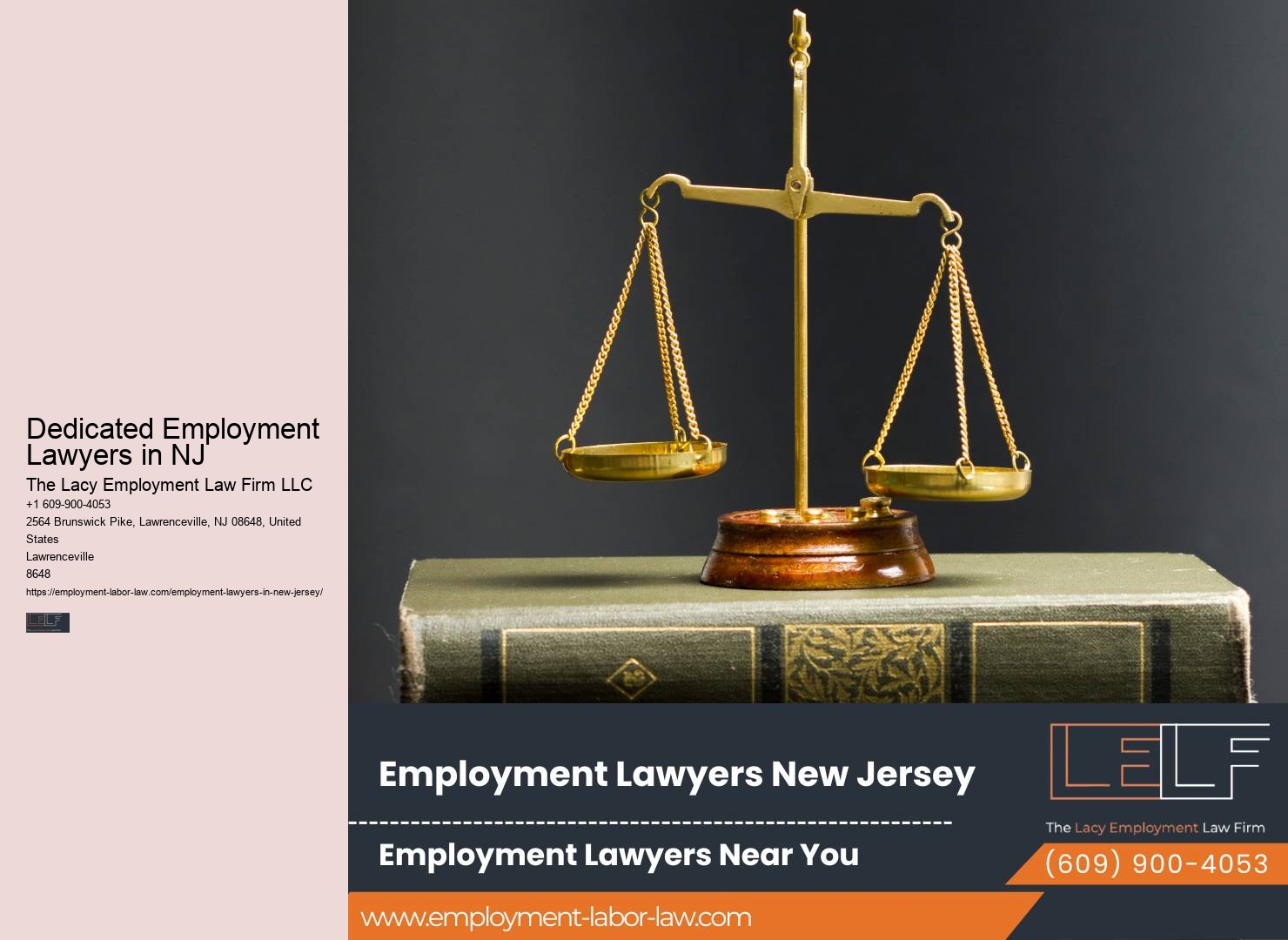 Legal support for workplace discrimination NJ