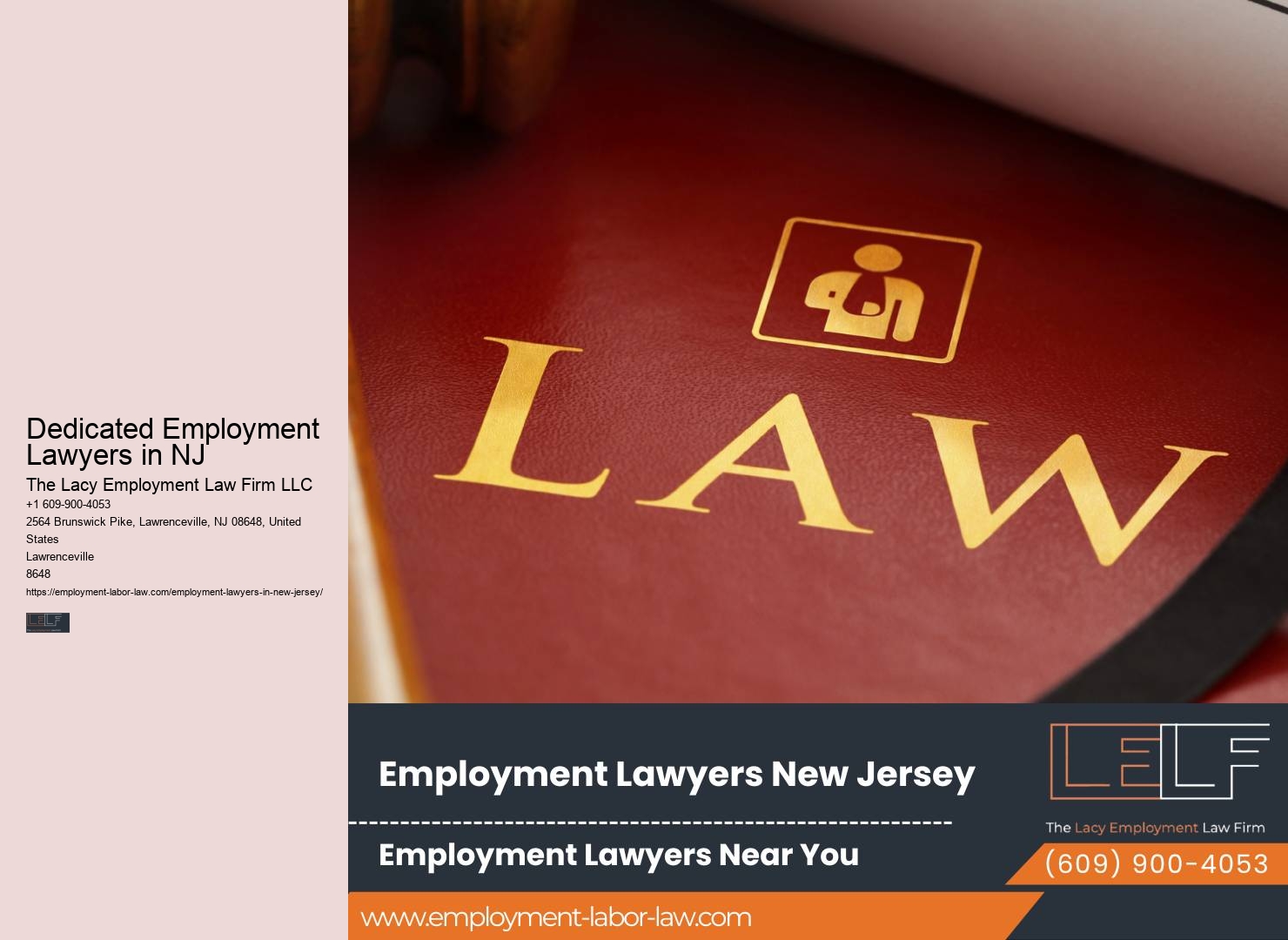 Dedicated NJ Employment Attorneys