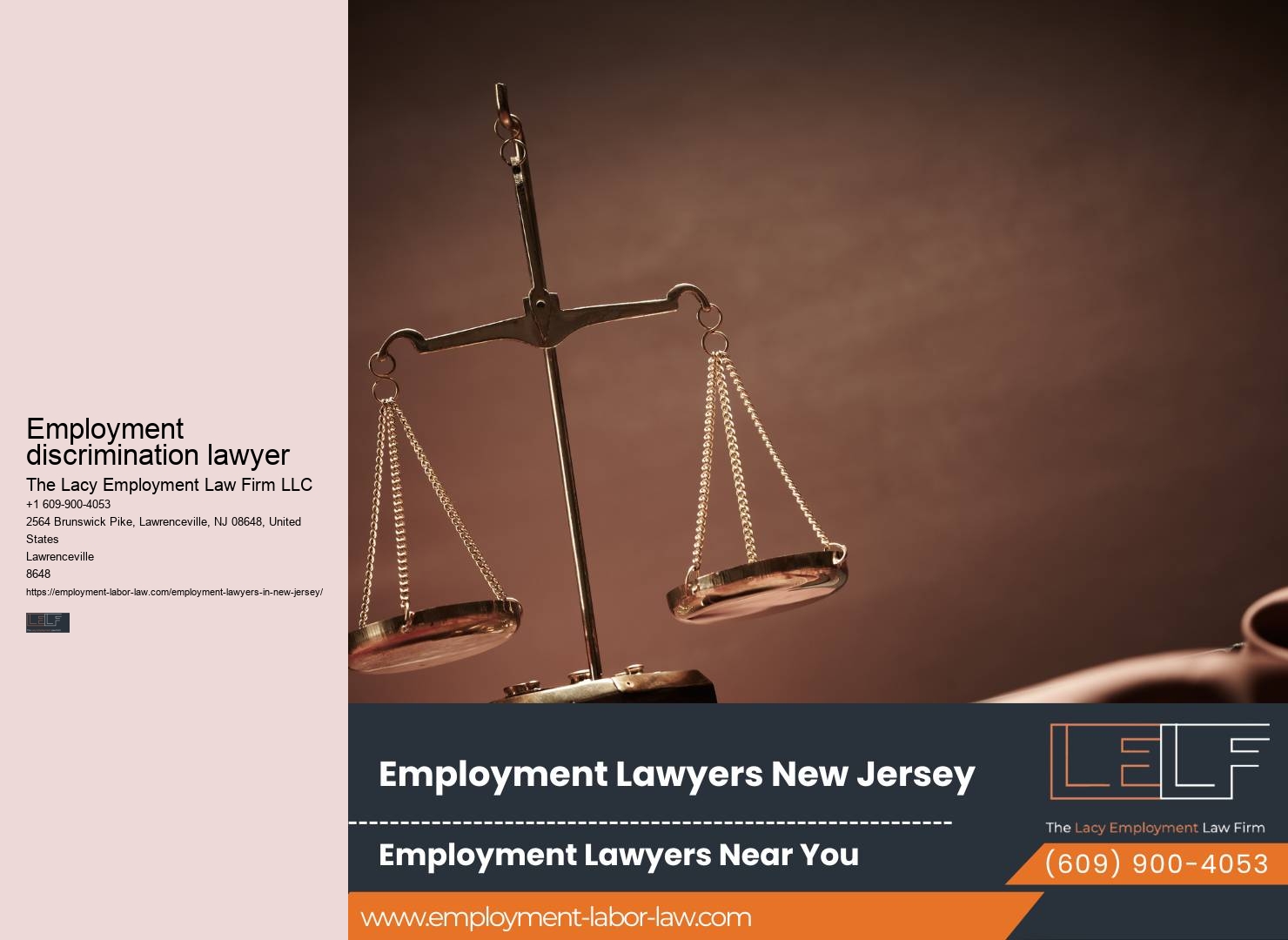 NJ Employment Law Firm for Severance Agreements