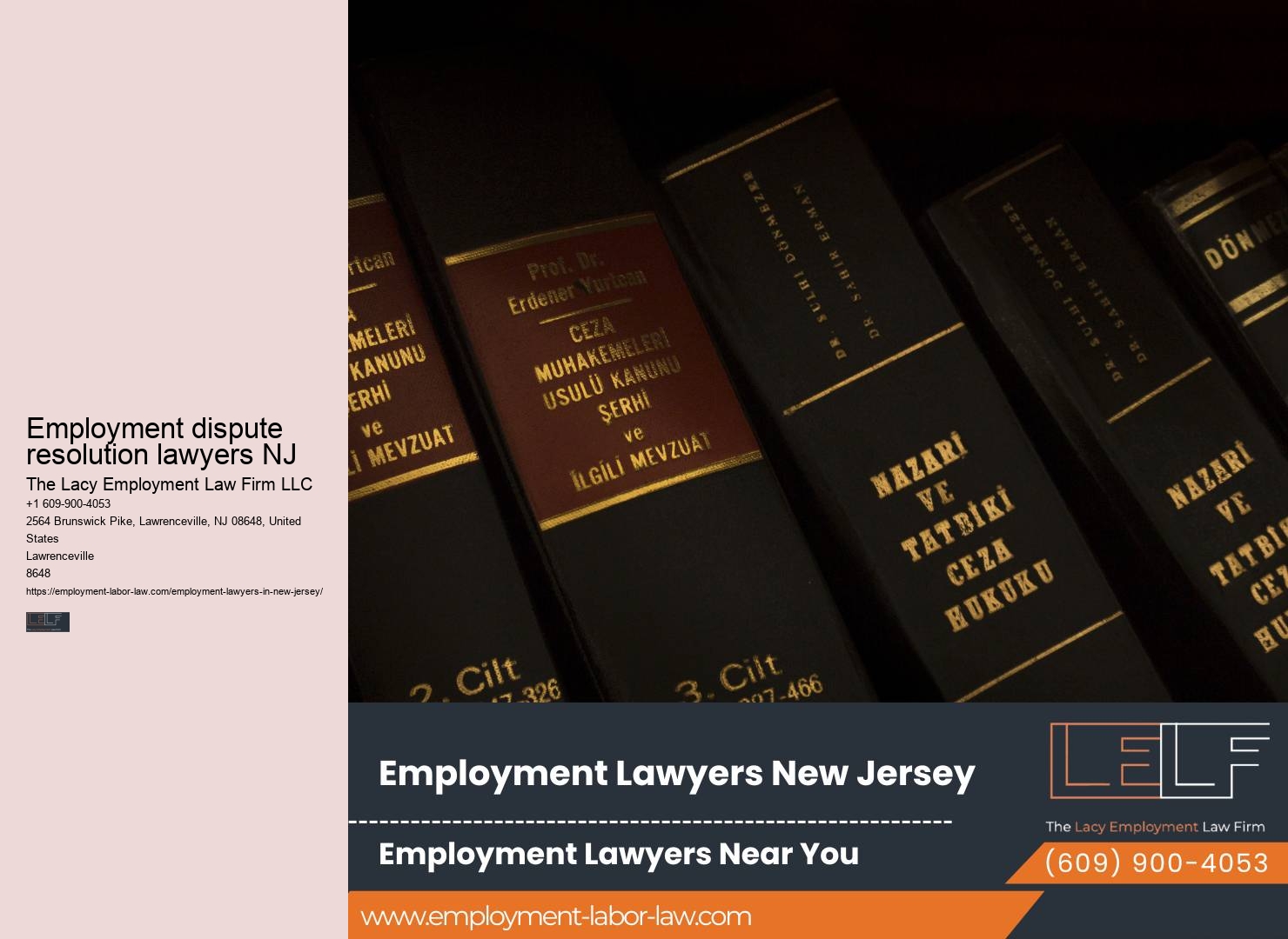 Employment Lawyers in New Jersey