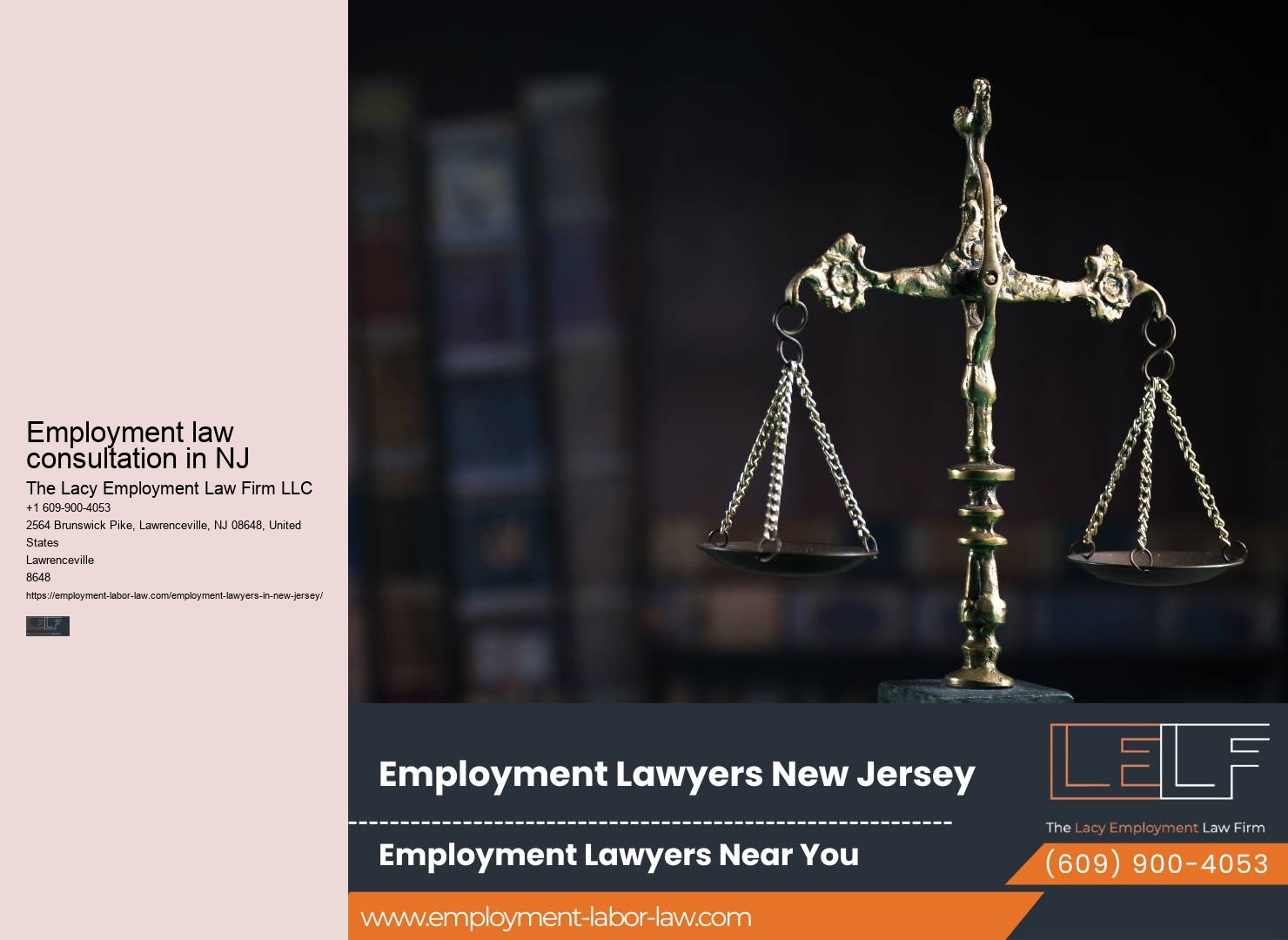 NJ Employment Lawyers for Employee Rights