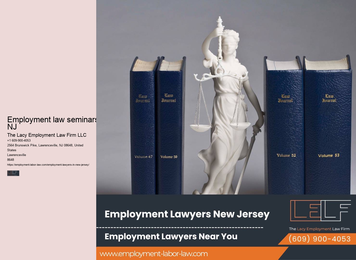 NJ Employment Lawyers for FMLA Matters