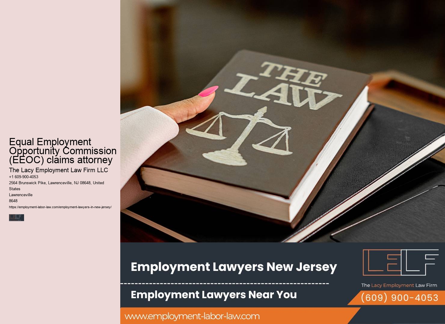 Effective Employment Law Representation in New Jersey