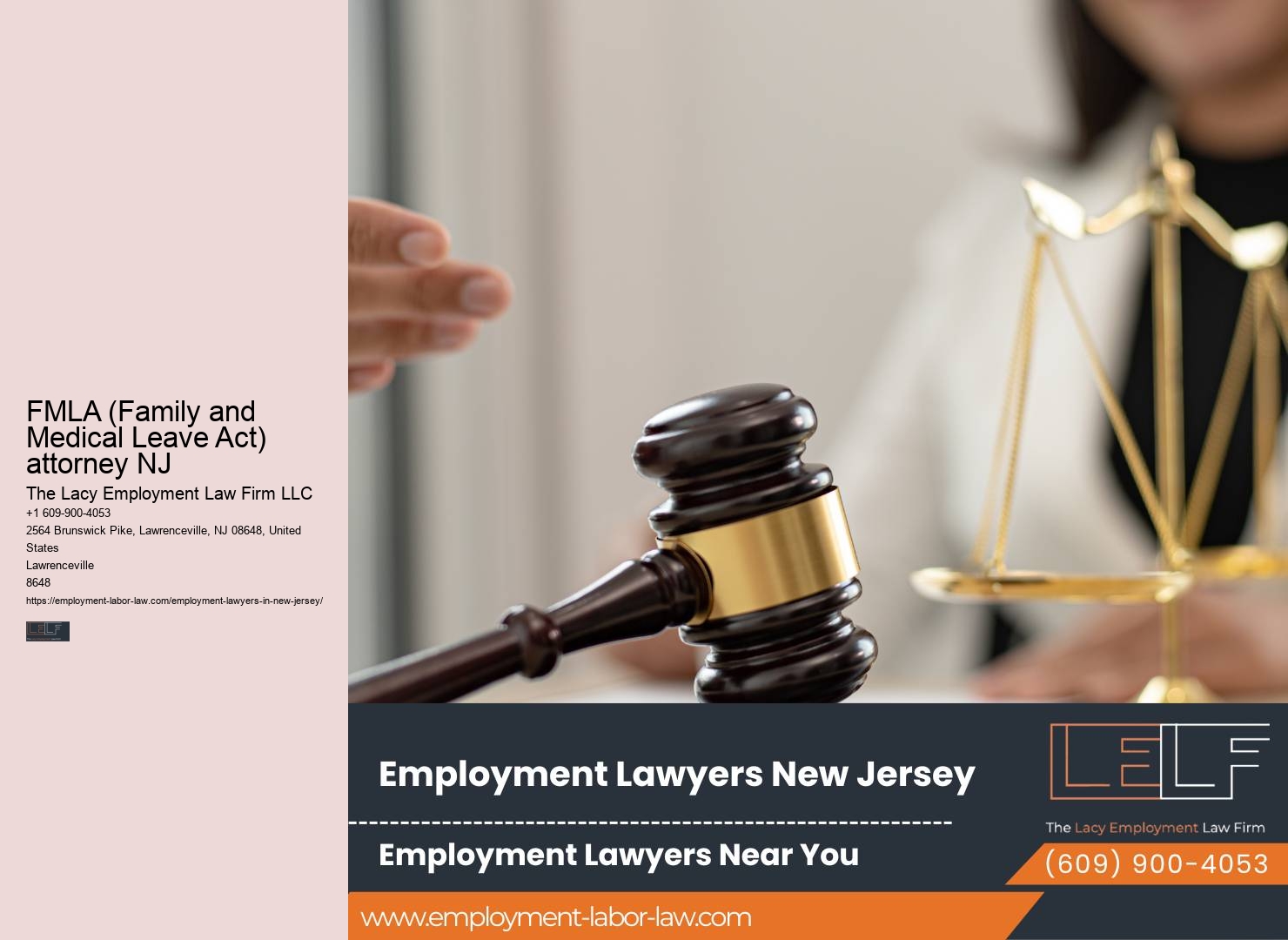 Wrongful termination attorney NJ