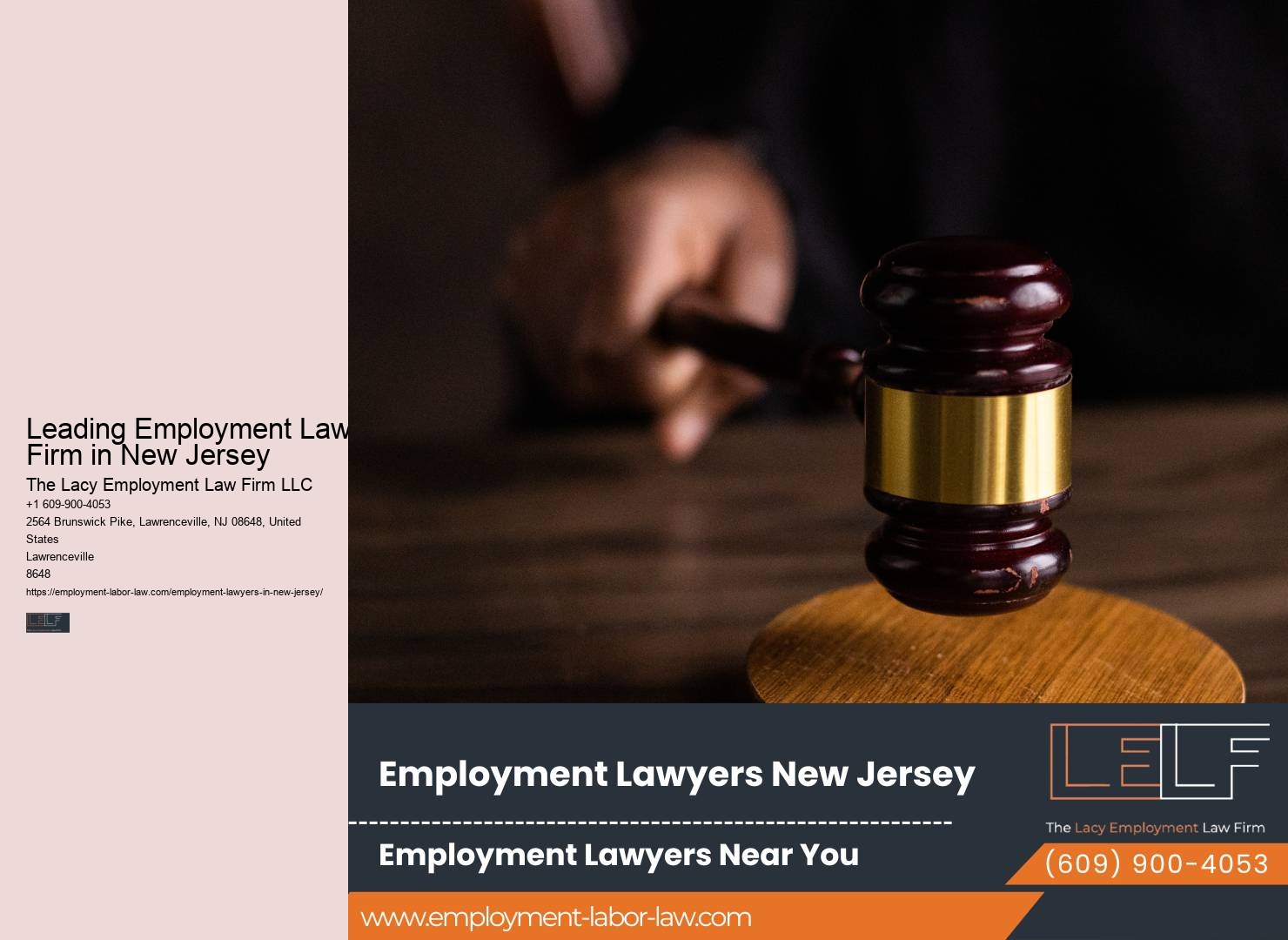 NJ Employment Lawyers for Workplace Negotiations