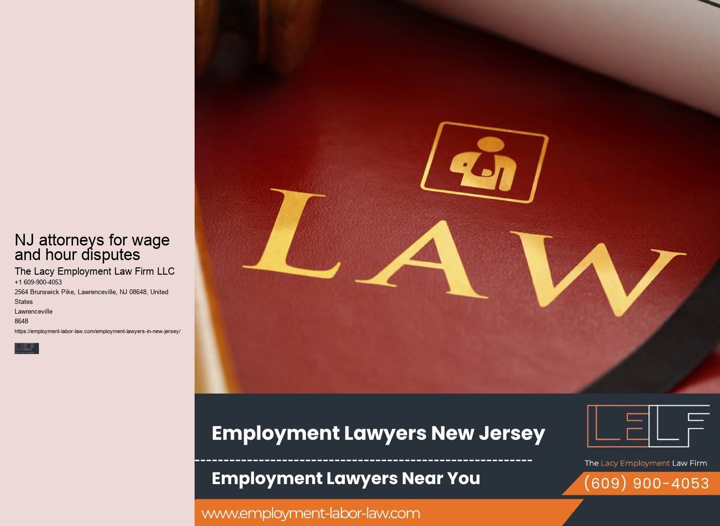 NJ Employment Lawyers for Retaliation Claims