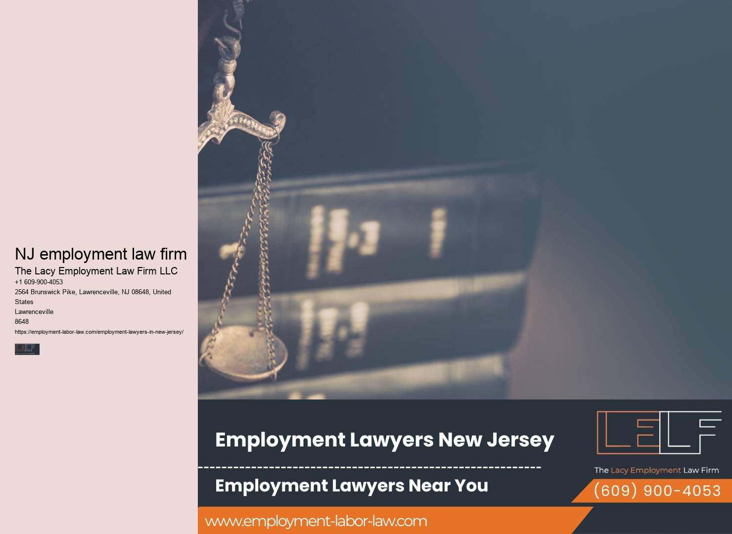 NJ Employment Lawyers for Layoff Assistance