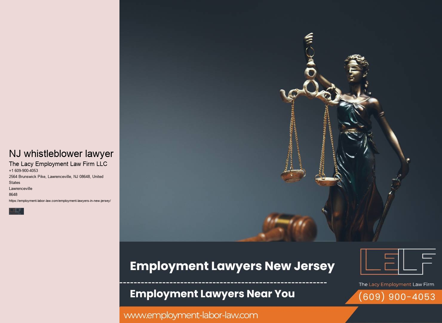 Premier NJ Employment Law Consultation Services