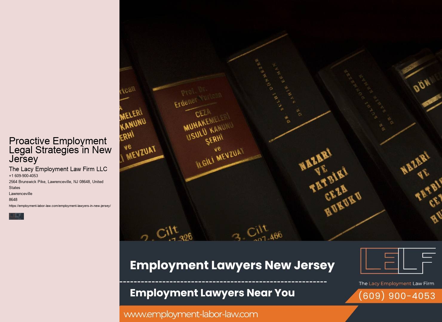 Leading Employment Law Advocates in NJ