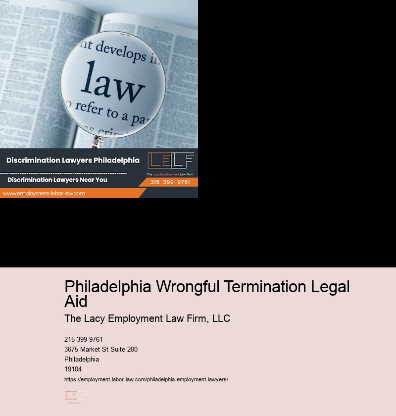 Philadelphia Wrongful Termination Legal Aid